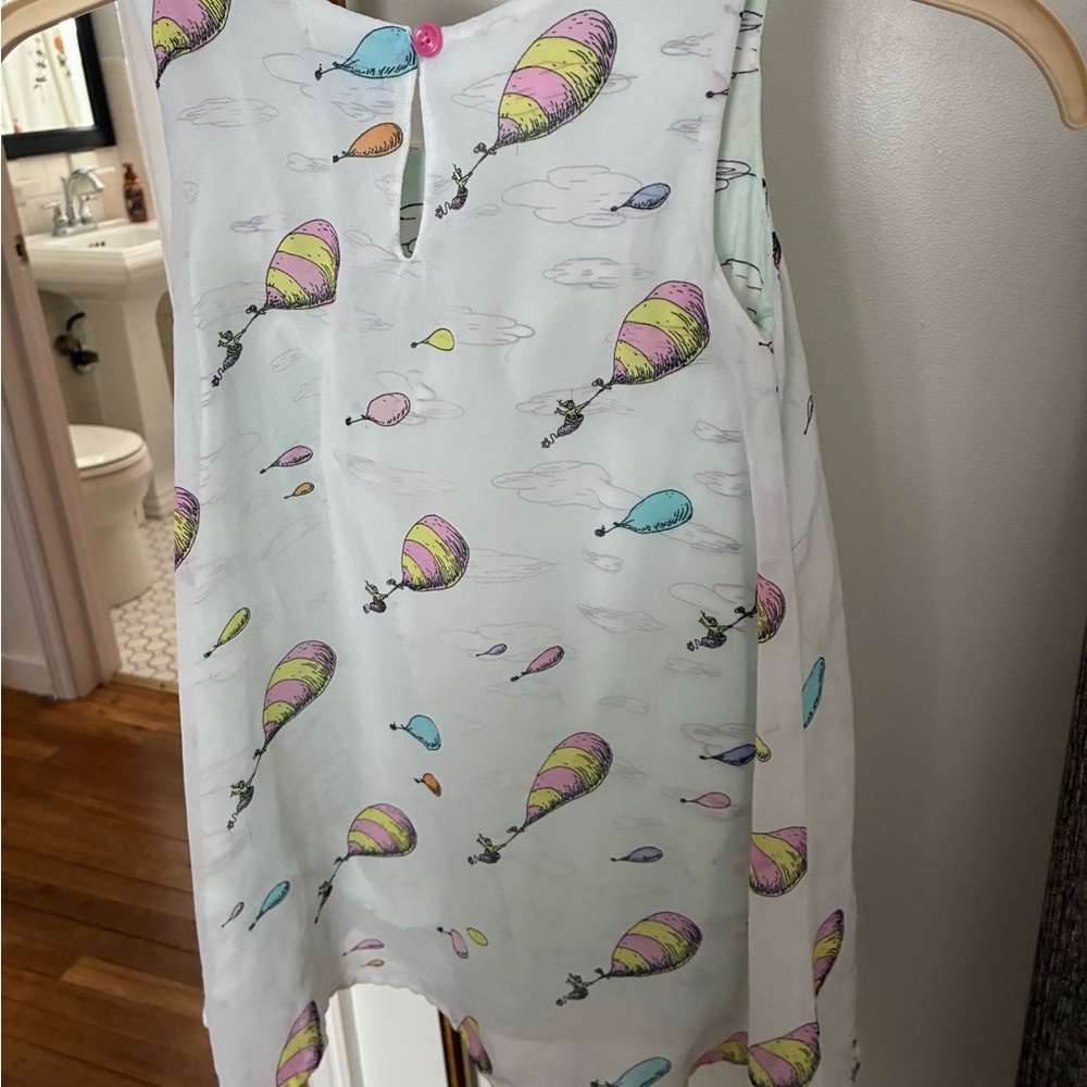 Dr. Seuss Oh The Places You Will Go Print Dress - Picture 2 of 5
